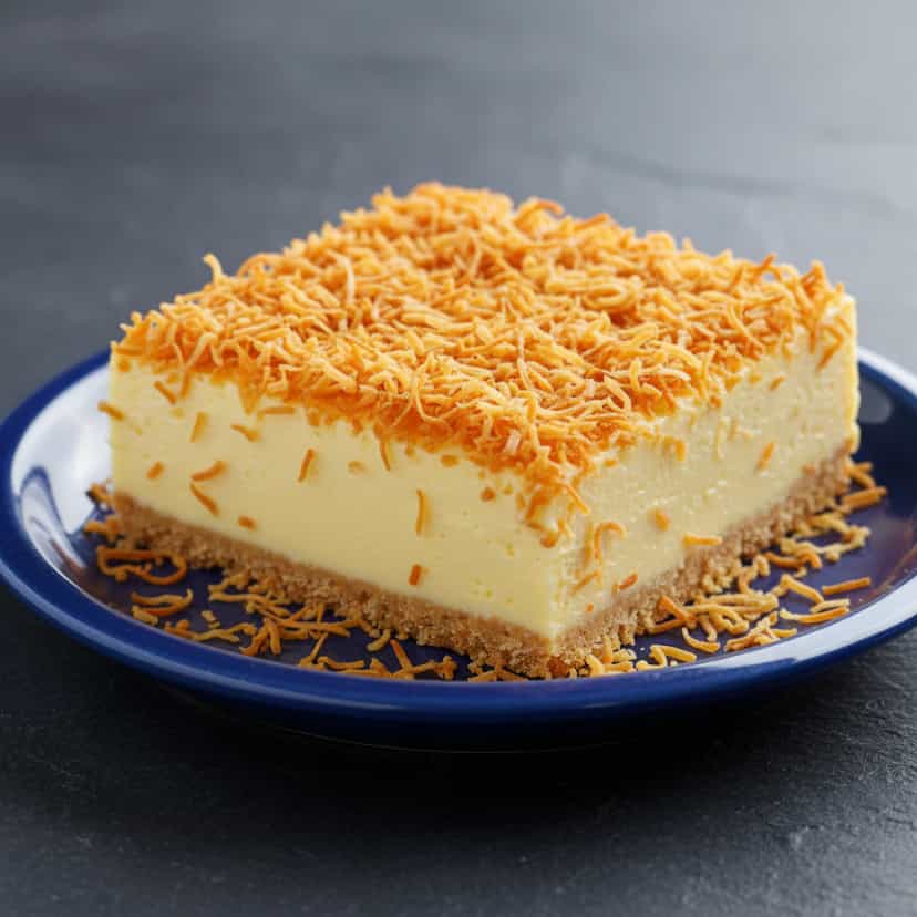 Foto deliciosa de Torta Cremosa de Doce de Leite pronta para servir - Tortas & Tortinhas
