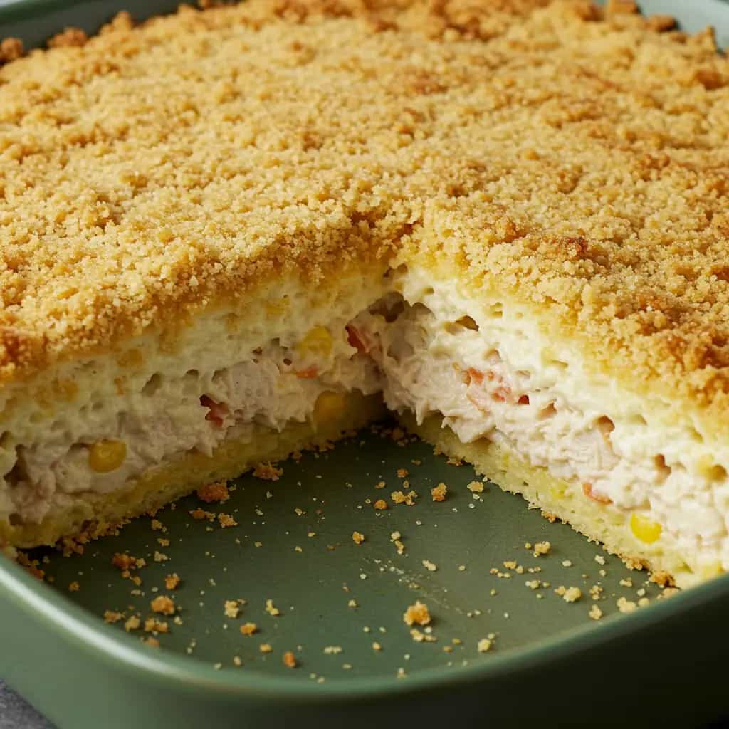 Torta Cremosa de Frango