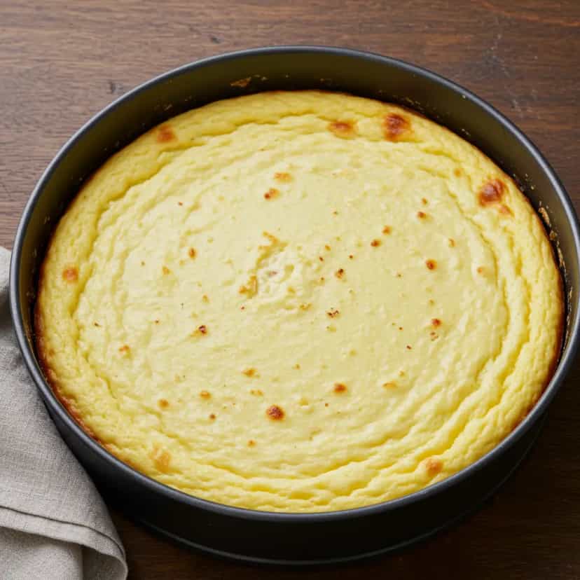 Foto deliciosa de Torta Cremosa de Frango pronta para servir - Tortas Salgadas