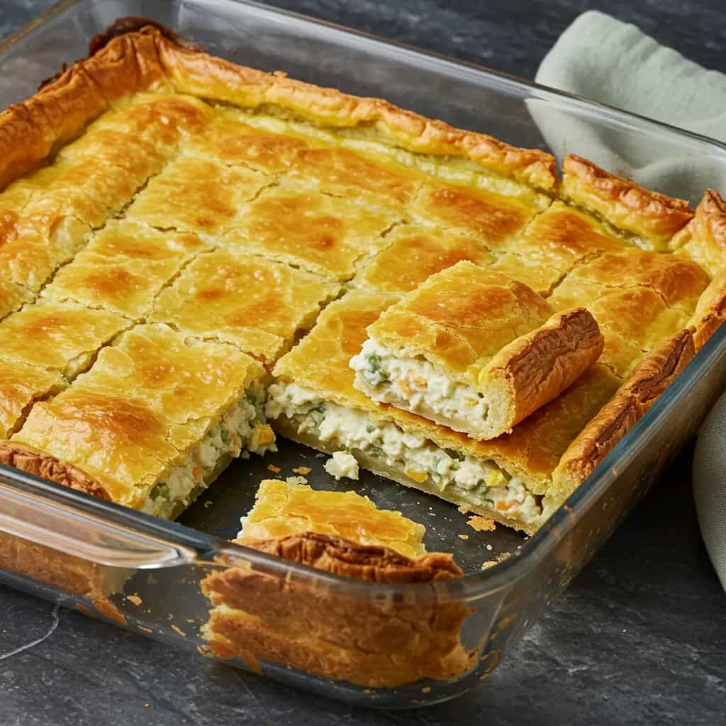 Torta Cremosa de Frango