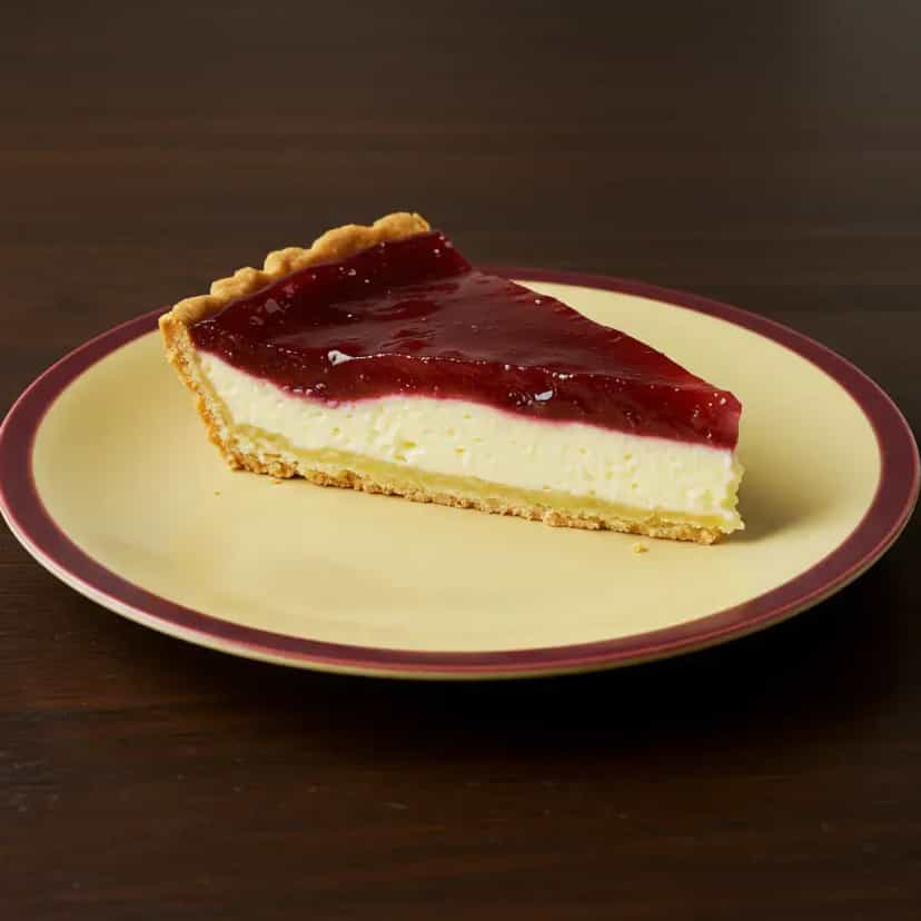 Foto deliciosa de Torta Cremosa de Goiabada e Ricota pronta para servir - Tortas & Tortinhas