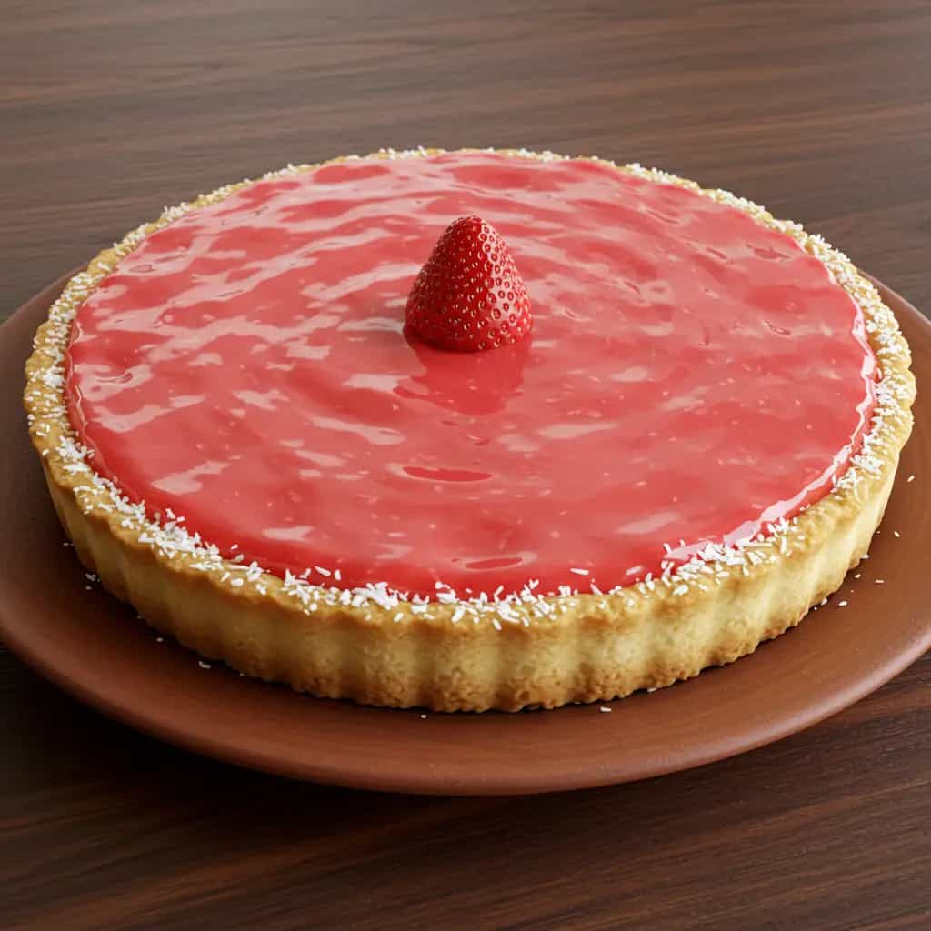 Torta Cremosa de Morango