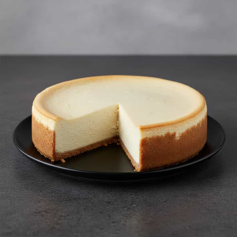 Foto deliciosa de Torta Cremosa de Requeijão pronta para servir - Tortas & Tortinhas