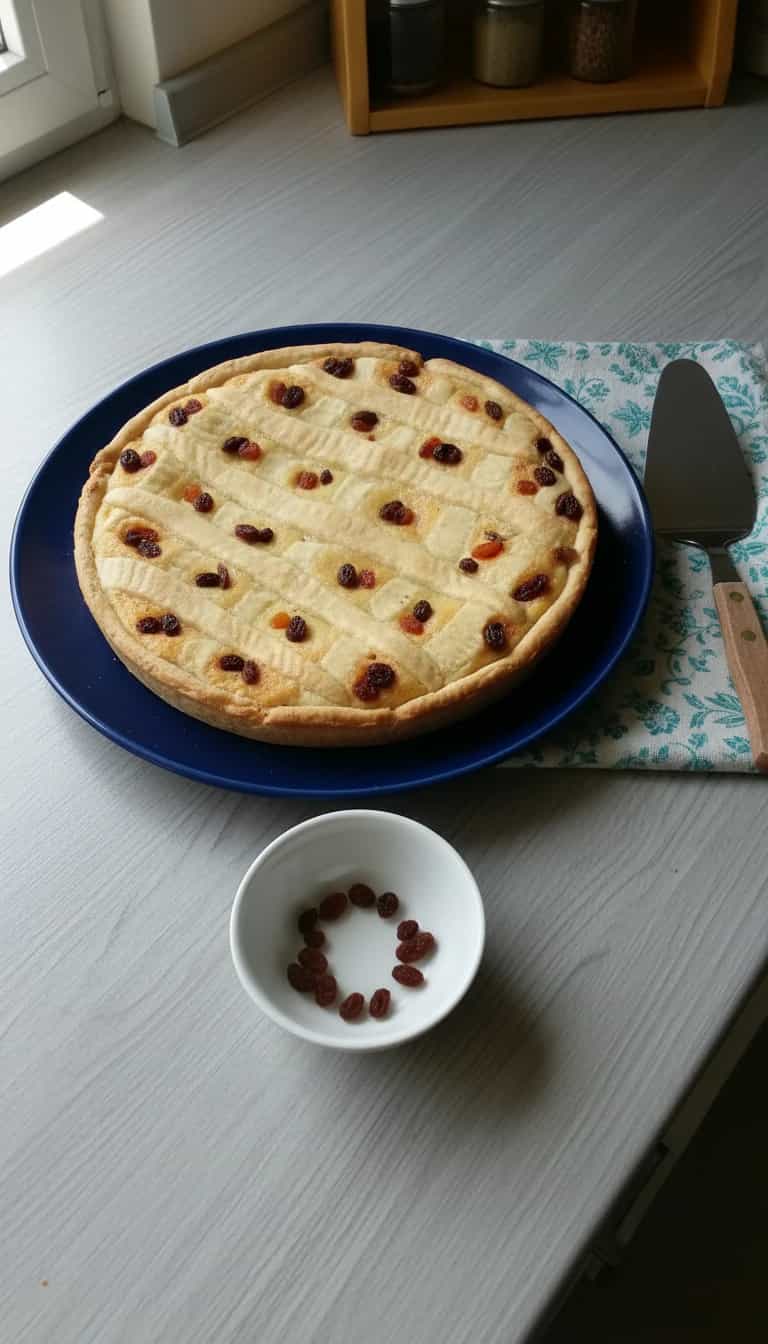 Foto deliciosa de Torta Cremosa de Ricota pronta para servir - Tortas & Tortinhas
