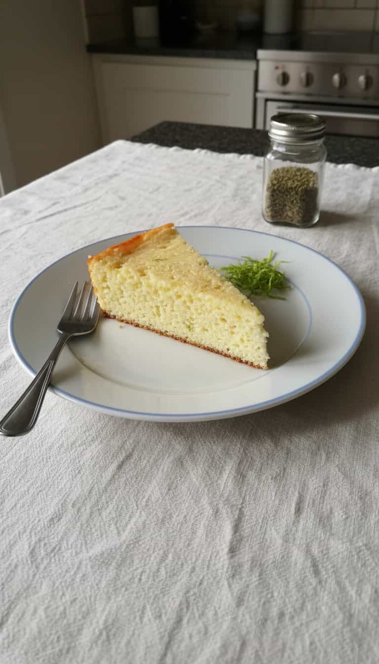 Foto deliciosa de Torta Cremosa de Ricota pronta para servir - Tortas & Tortinhas