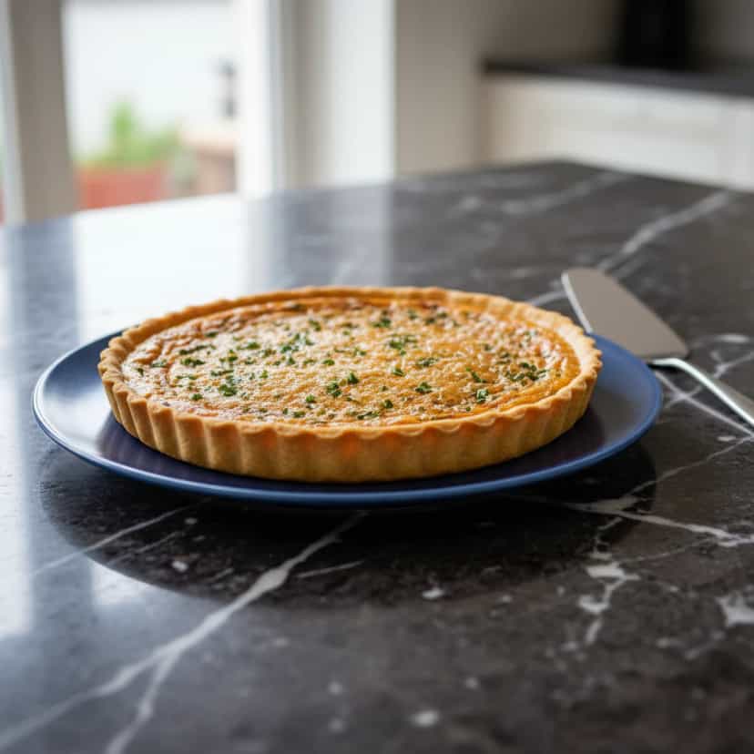 Foto deliciosa de Torta de Abóbora com Queijo Gruyère pronta para servir - Tortas & Tortinhas
