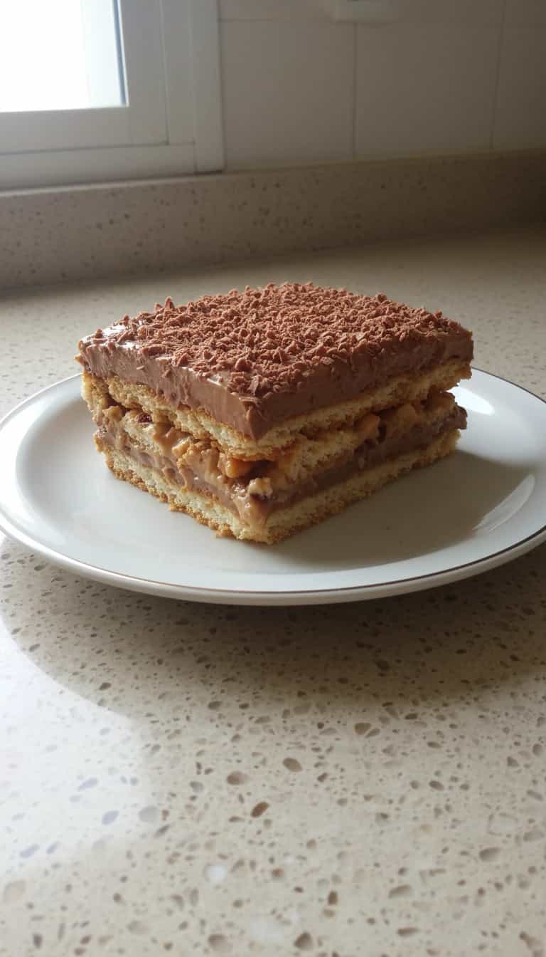 Foto deliciosa de Torta de Amendoim e Chocolate pronta para servir - Tortas & Tortinhas