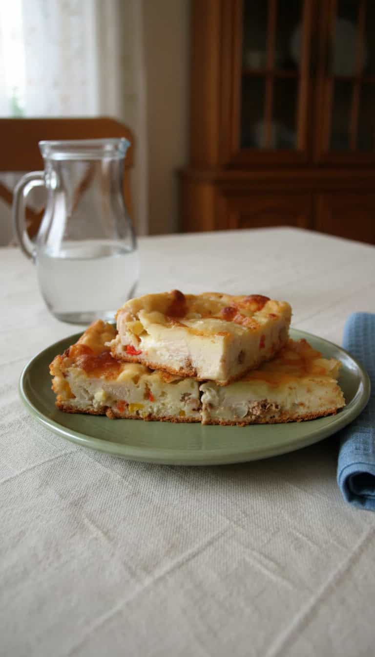 Foto deliciosa de Torta de Atum Cremosa pronta para servir - Outras Receitas