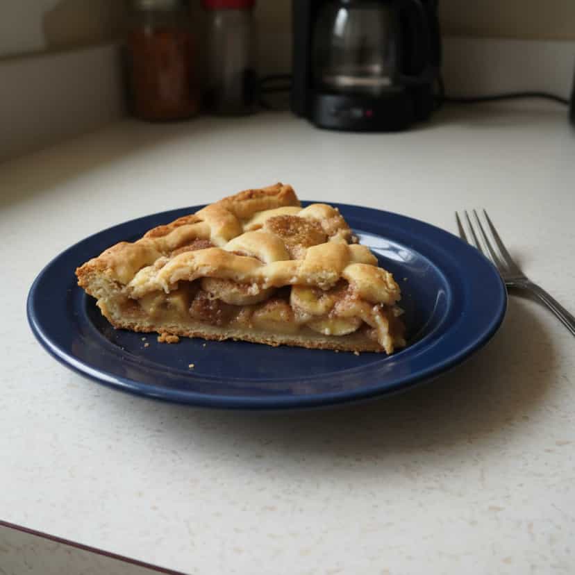Foto deliciosa de Torta de Banana Caramelizada pronta para servir - Tortas & Tortinhas