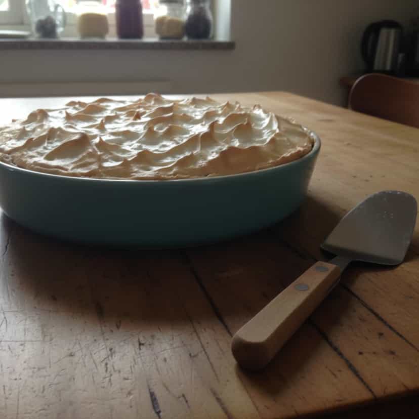 Foto deliciosa de Torta de Banana Caseira pronta para servir - Tortas & Tortinhas