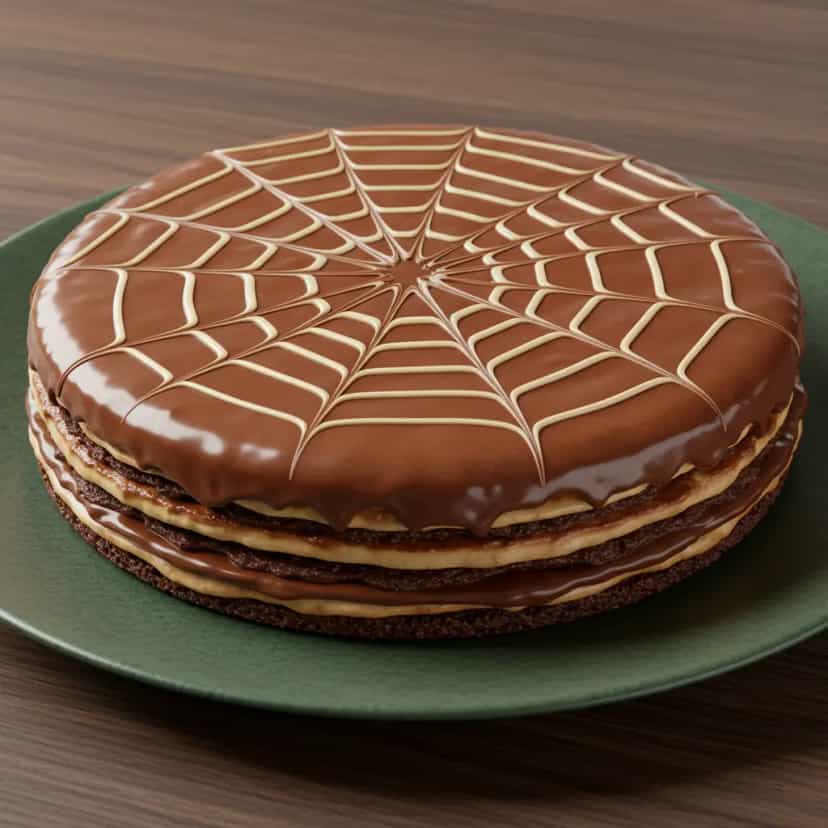 Foto deliciosa de Torta de Bolacha Maizena pronta para servir - Tortas & Tortinhas
