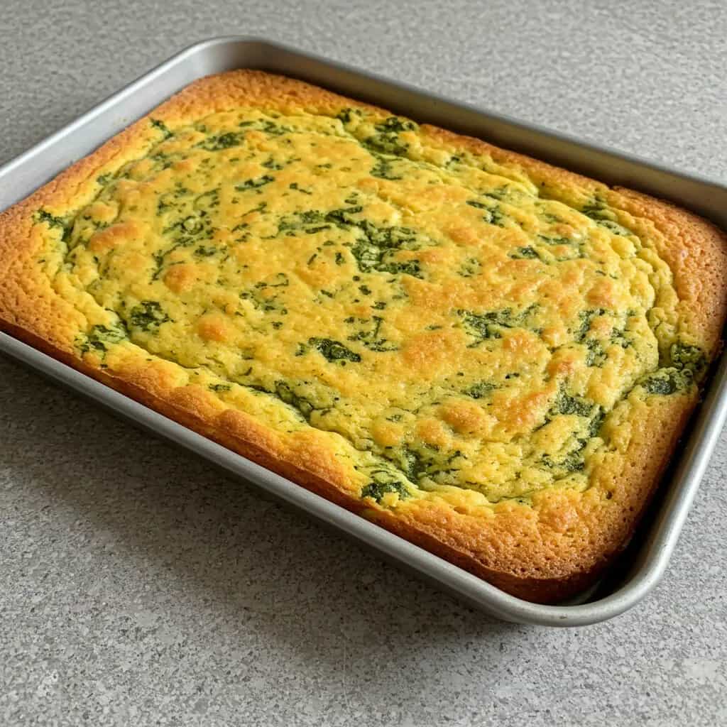 Torta de Brócolis com Calabresa