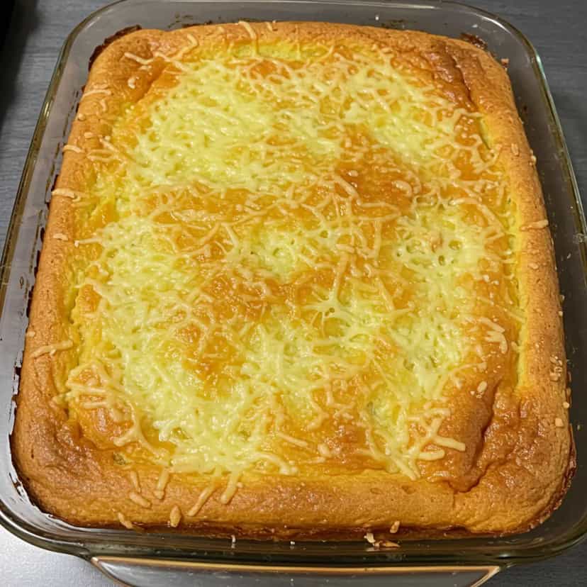 Foto deliciosa de Torta de Carne-Seca Desfiada pronta para servir - Tortas Salgadas