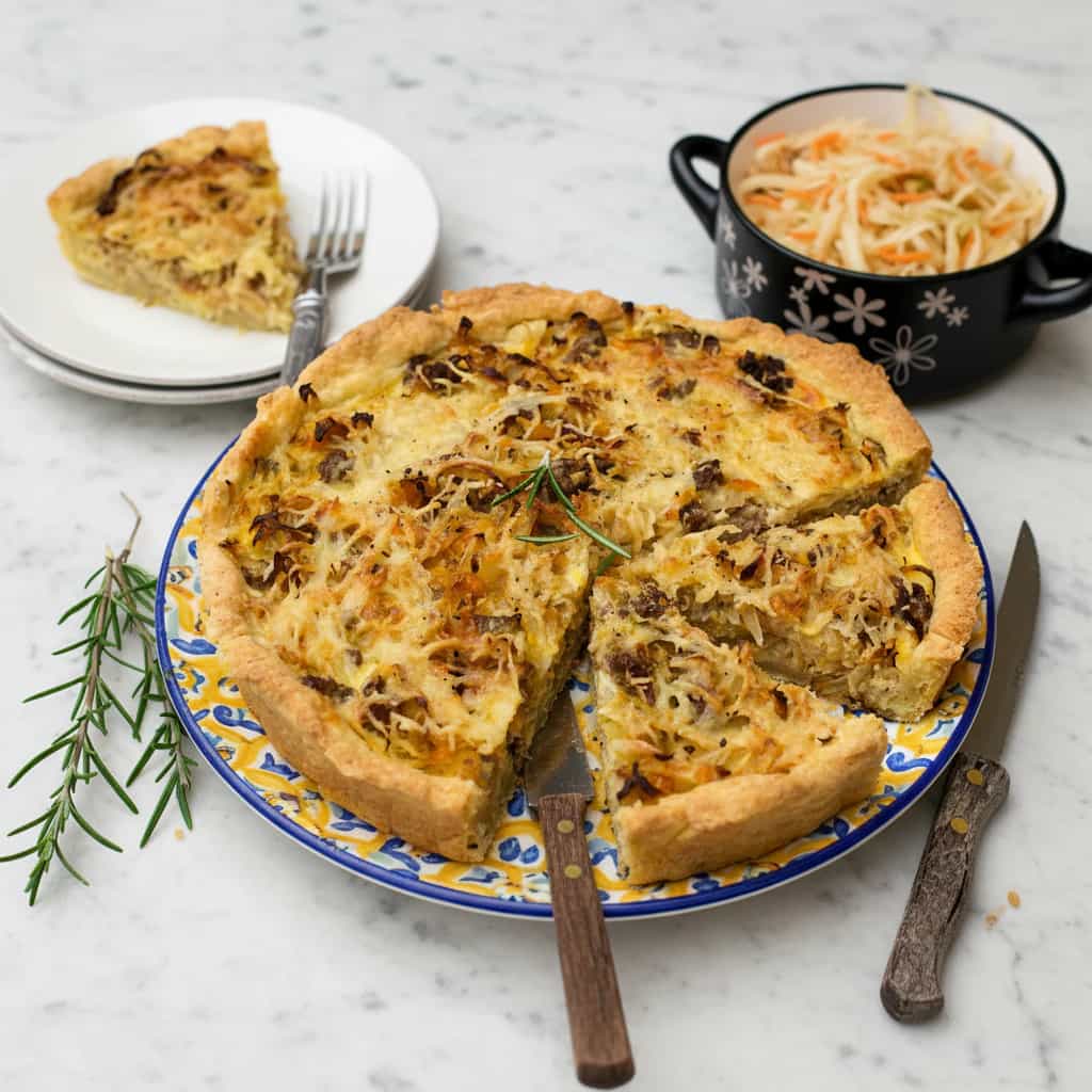 Torta de Cebola Caseira