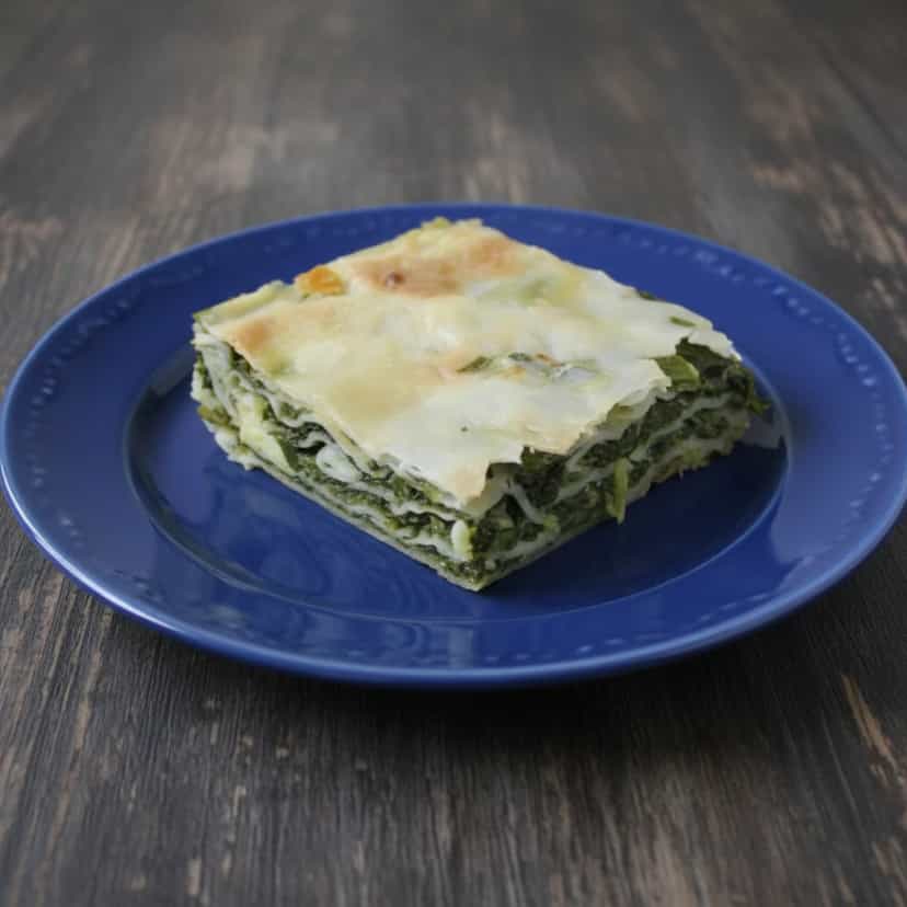 Foto deliciosa de Torta de Espinafre da Elena pronta para servir - Tortas Salgadas