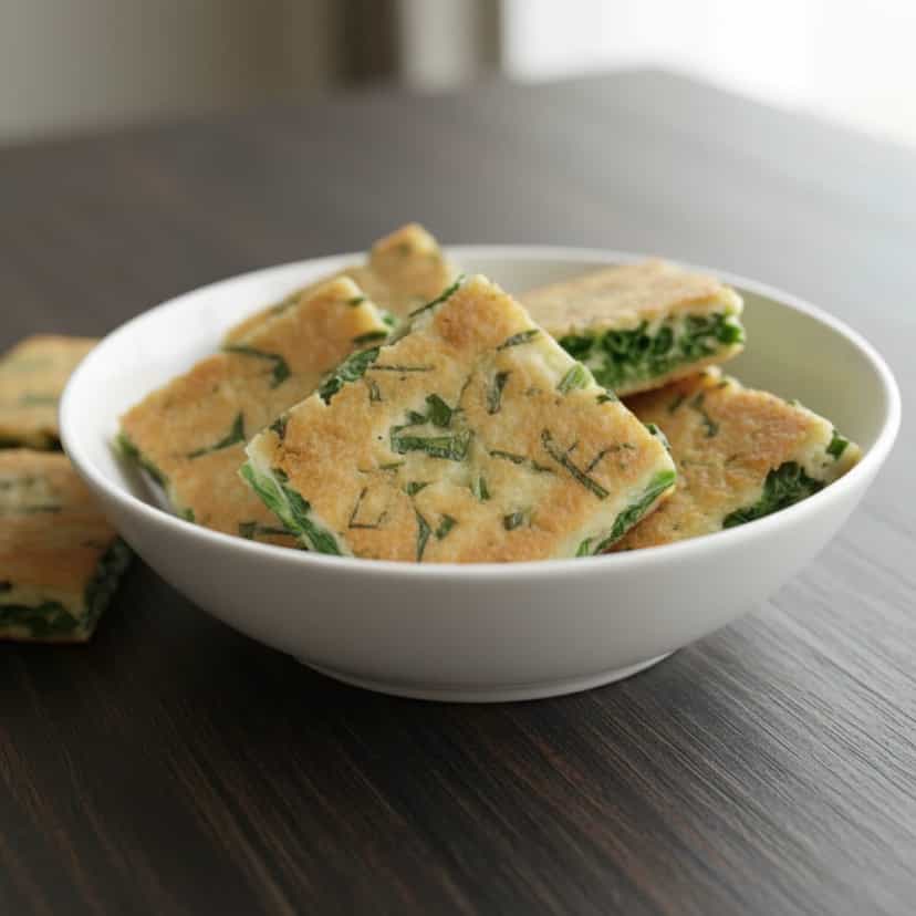 Foto deliciosa de Torta de Espinafre e Cenoura pronta para servir - Outras Receitas