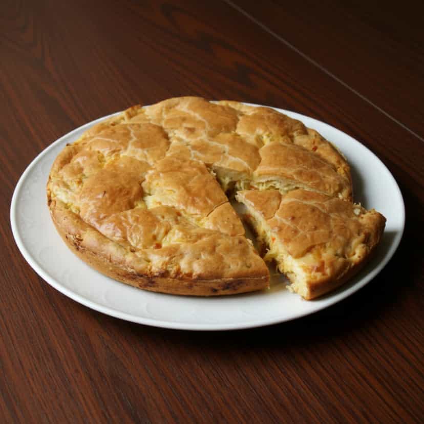 Foto deliciosa de Torta de Frango com Catupiry pronta para servir - Outras Receitas