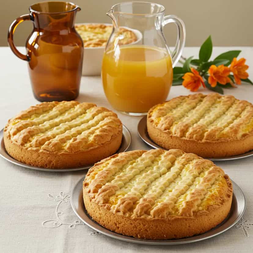 Foto deliciosa de Torta de Frango com Massa Podre pronta para servir - Tortas Salgadas