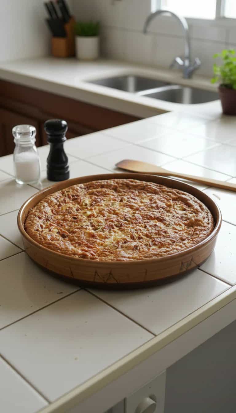 Foto deliciosa de Torta de Frango com Milho Cremosa pronta para servir - Tortas Salgadas