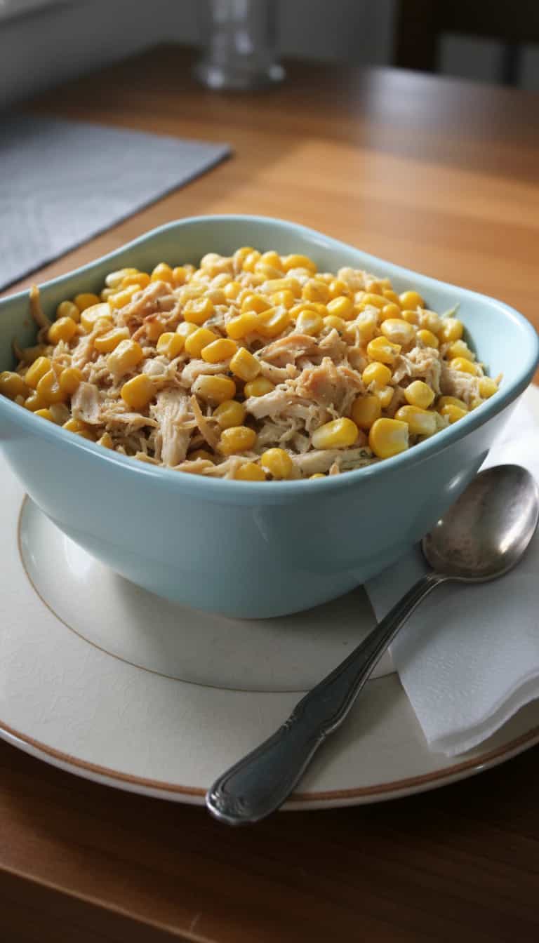 Foto deliciosa de Torta de Frango com Milho pronta para servir - Tortas Salgadas