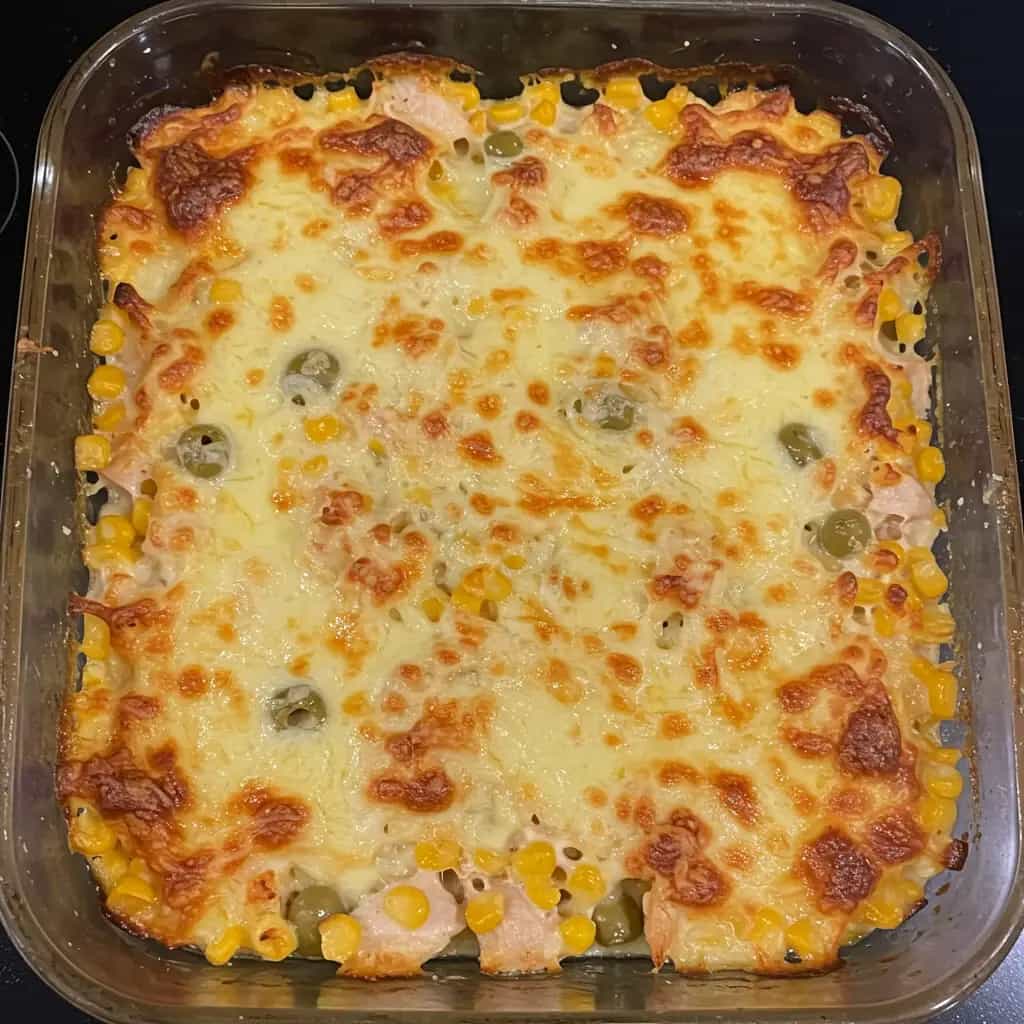 Torta de frango com queijo