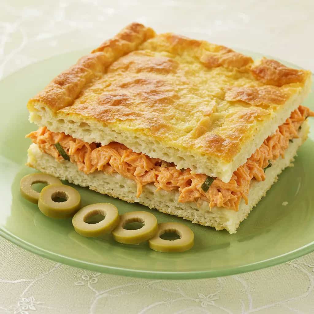 Torta de Frango Cremosa