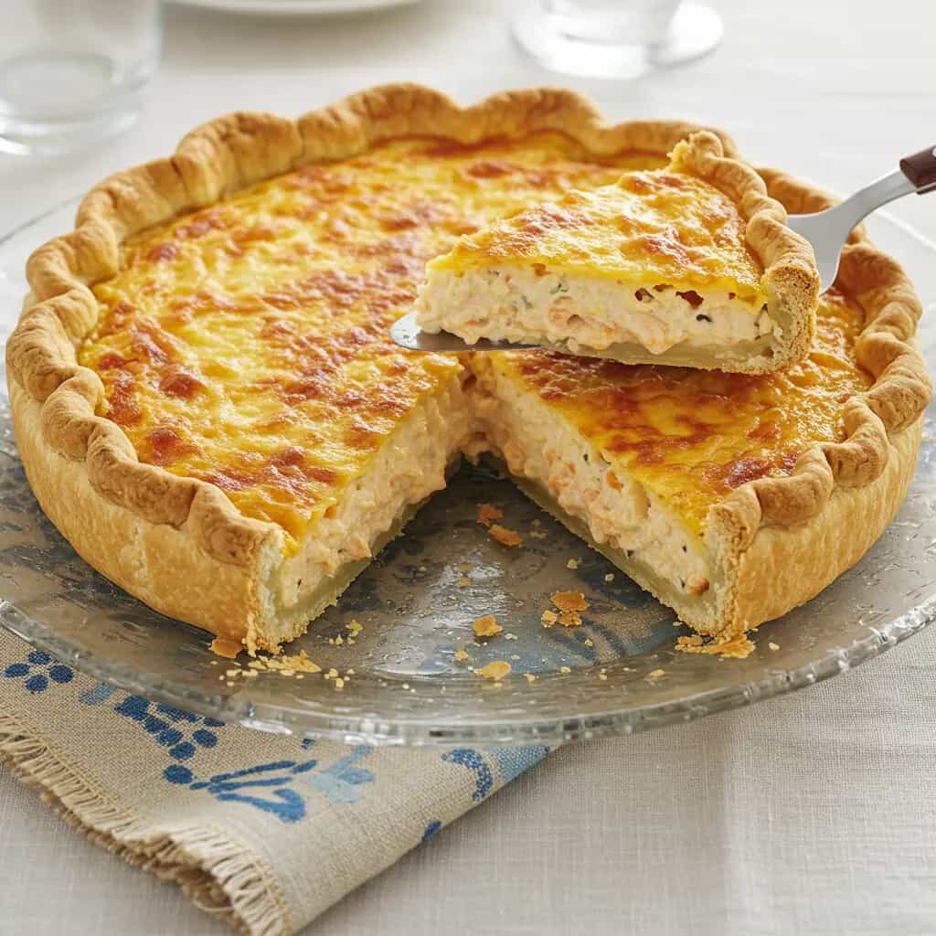 Torta de Frango Cremosa