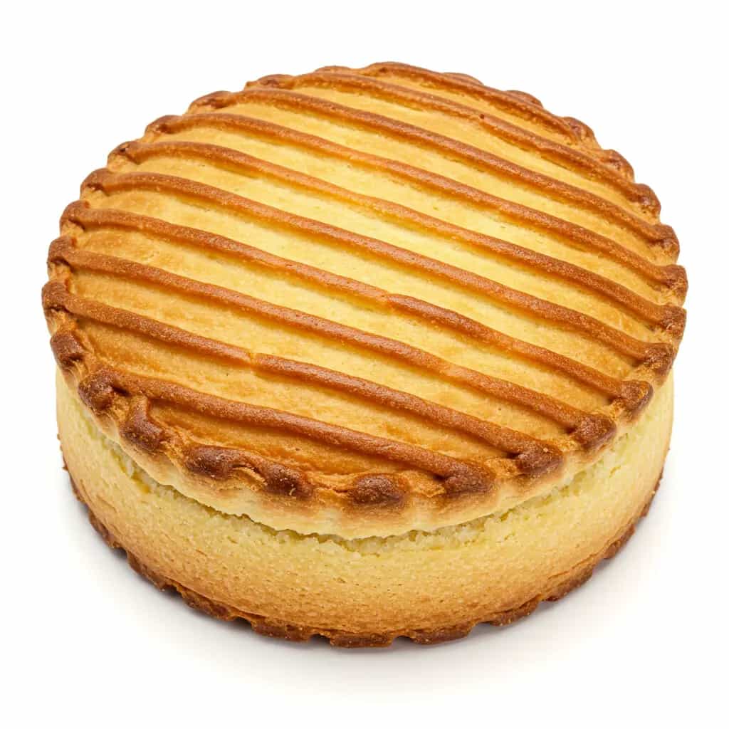 Torta de frango de massa semipodre