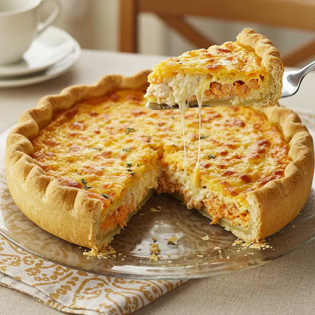 Torta de Frango e Batata