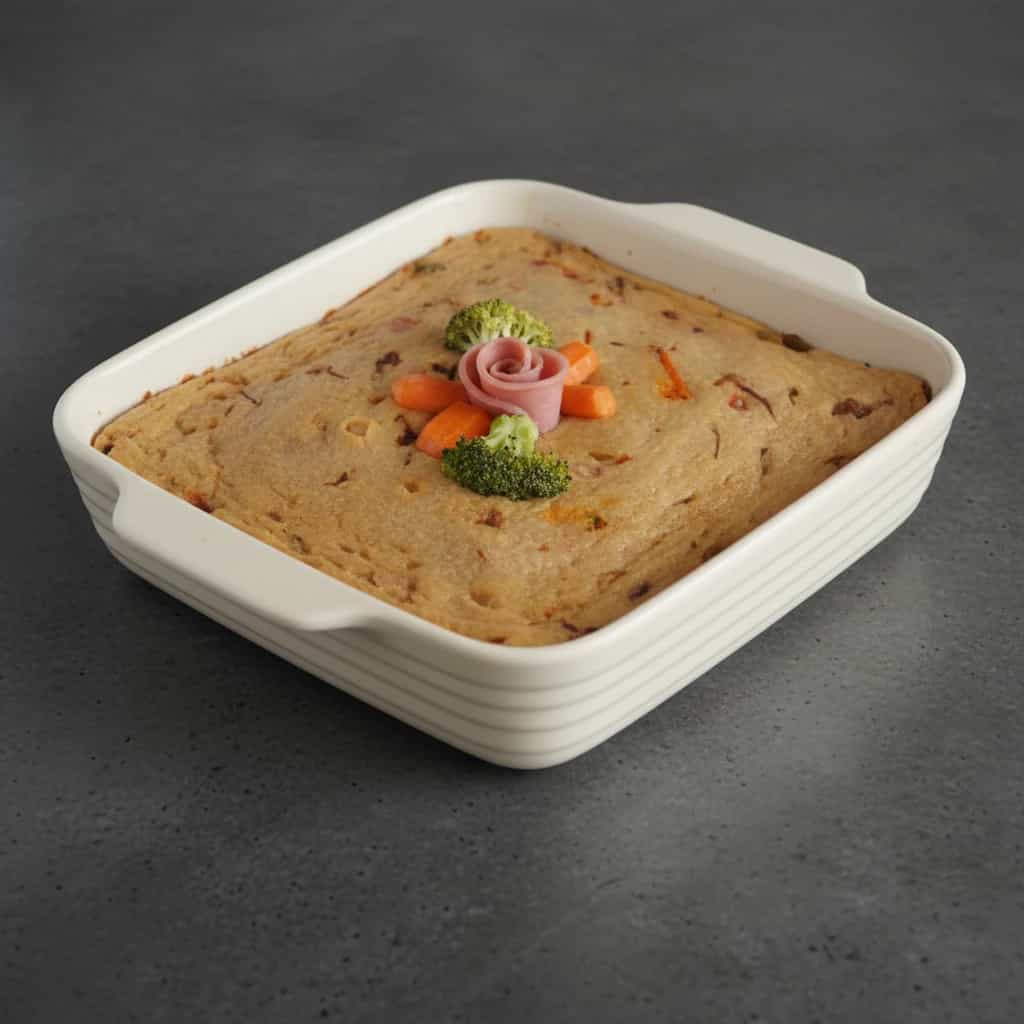 Torta de Frango no Microondas