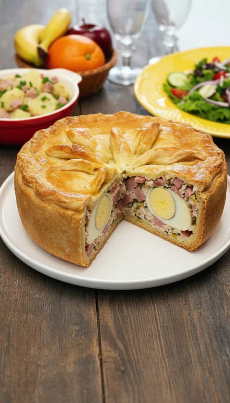 Foto deliciosa de Torta de Frango Rápida pronta para servir - Outras Receitas