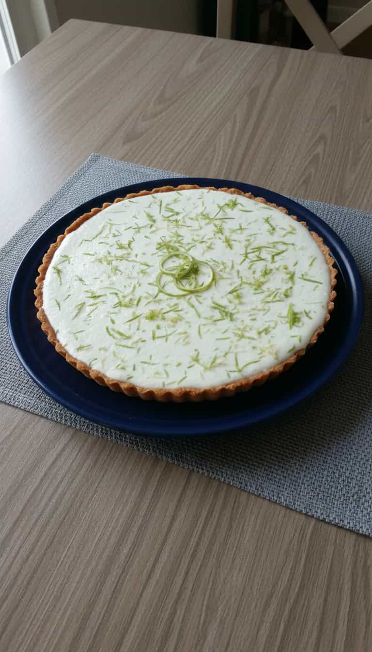 Foto deliciosa de Torta de Limão Super Rápida pronta para servir - Tortas & Tortinhas