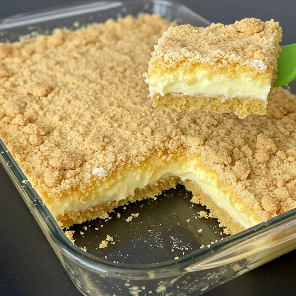 Torta de maçã crocante