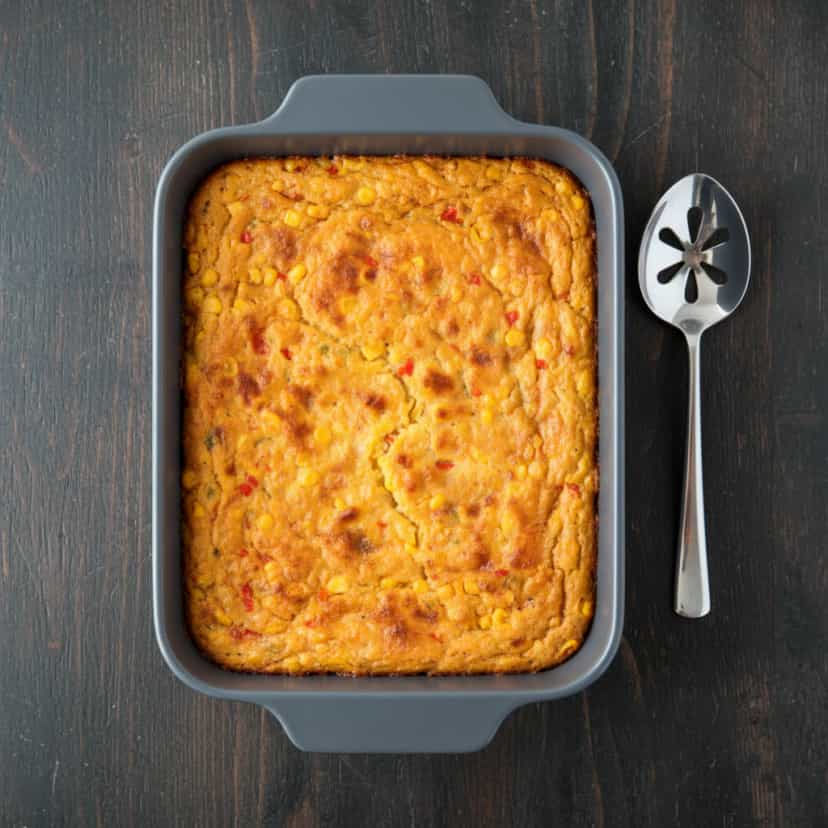 Foto deliciosa de Torta de Milho Cremosa com Atum pronta para servir - Tortas Salgadas