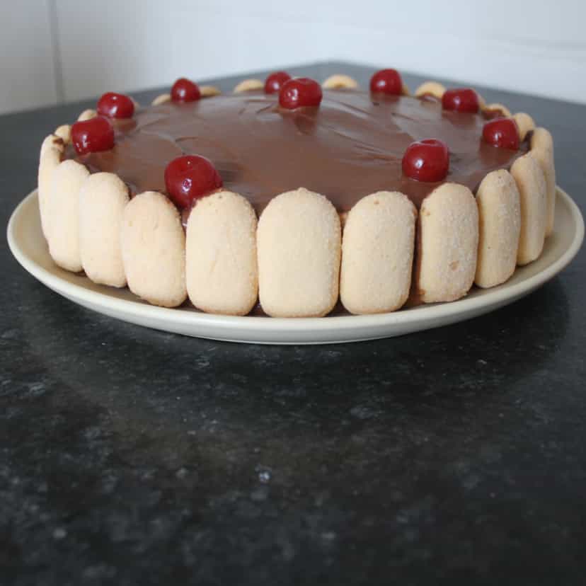 Foto deliciosa de Torta de Mousse Dupla pronta para servir - Tortas & Tortinhas
