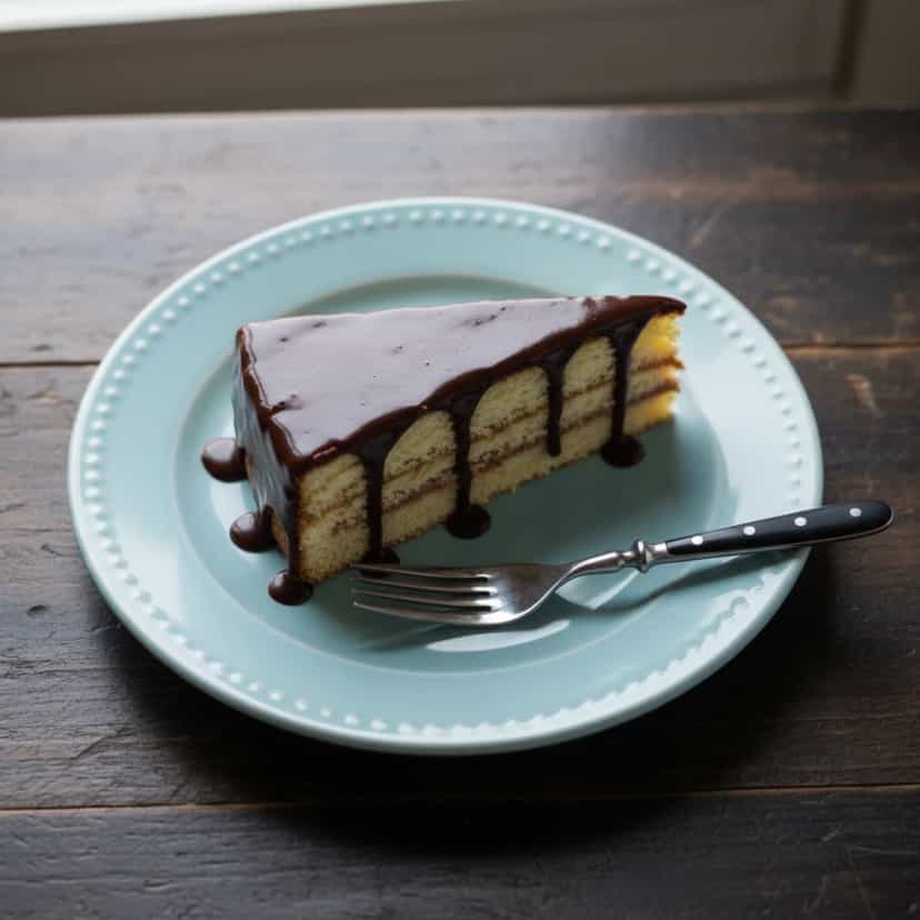 Foto deliciosa de Torta de Nozes e Biscoito Maisena pronta para servir - Tortas & Tortinhas