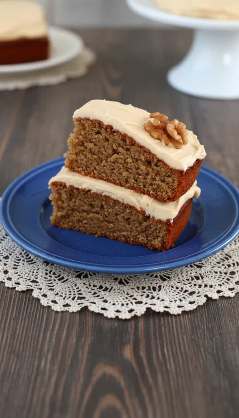 Foto deliciosa de Torta de Nozes pronta para servir - Tortas & Tortinhas