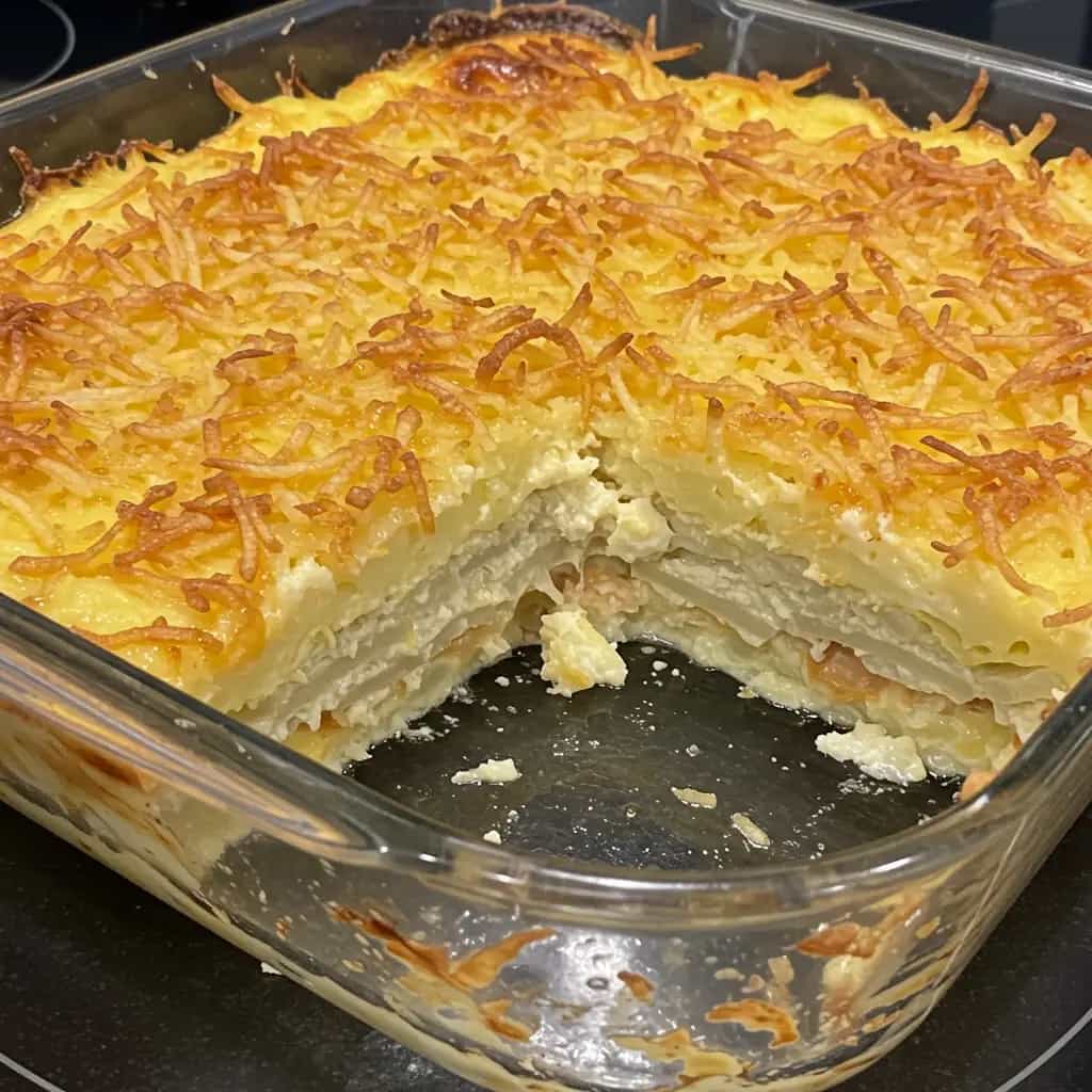 Torta de pão ao forno