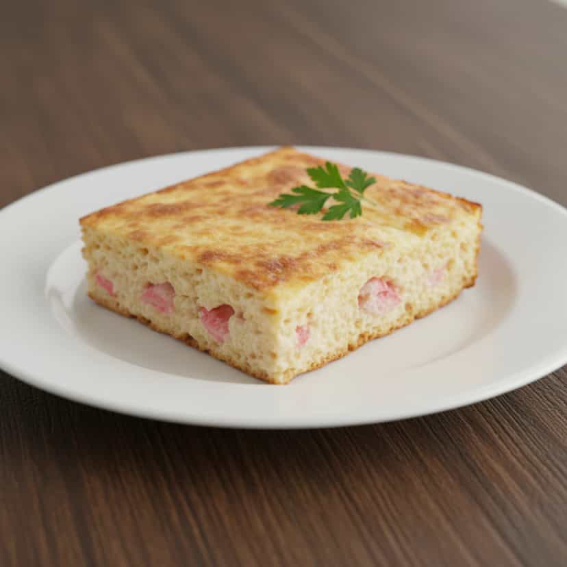 Foto deliciosa de Torta de Pão de Forma pronta para servir - Outras Receitas