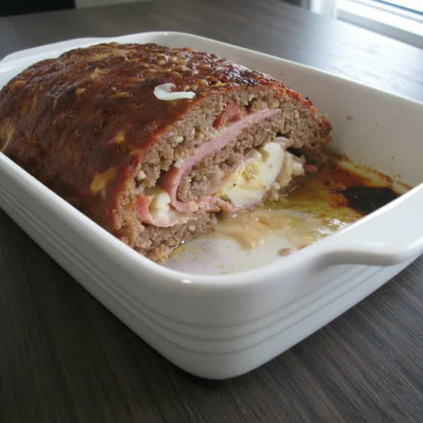 Foto deliciosa de Torta de Presunto e Mussarela pronta para servir - Salgadinhos