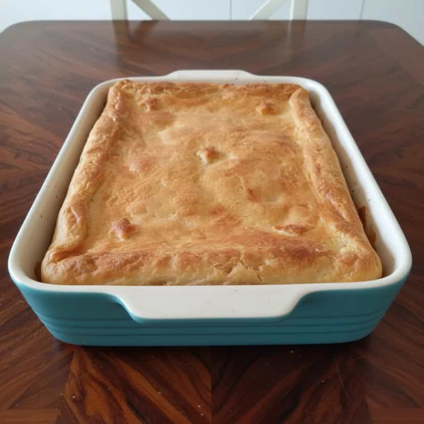 Foto deliciosa de Torta de Presunto e Queijo pronta para servir - Tortas Salgadas