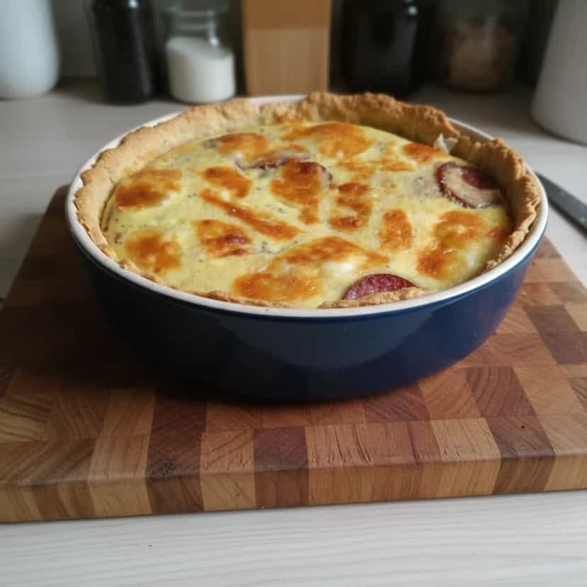 Foto deliciosa de Torta de Queijo da Sofia Guimarães Batista pronta para servir - Salgadinhos