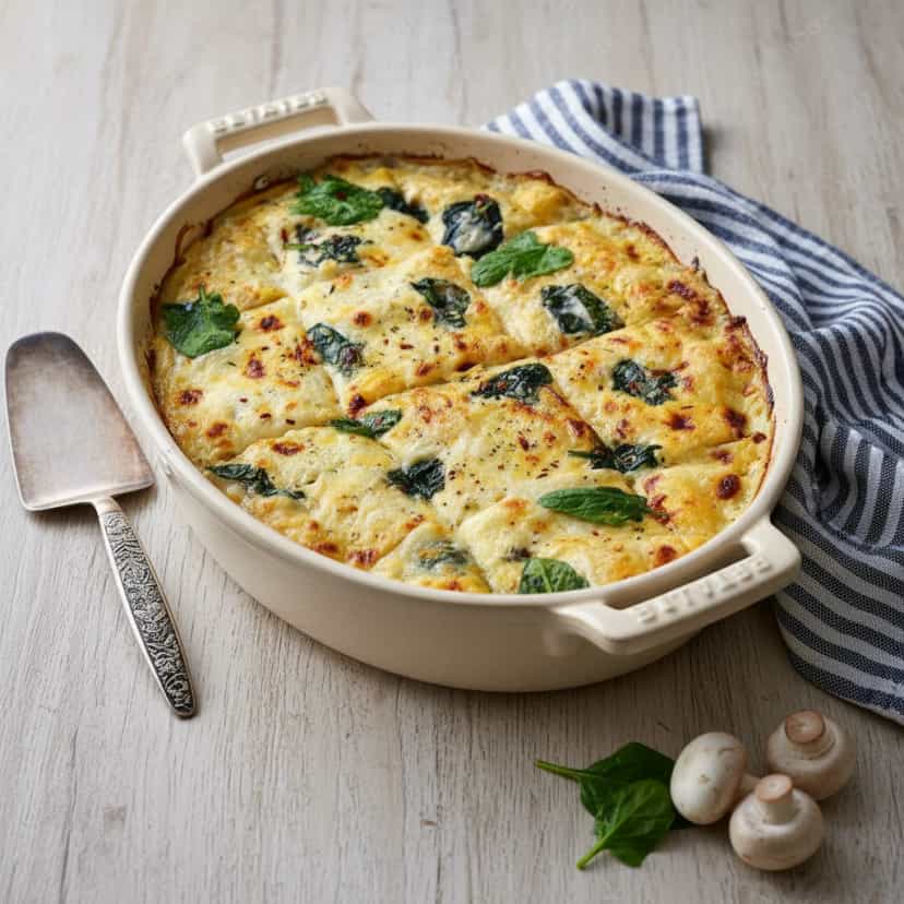 Foto deliciosa de Torta de Queijo Minas pronta para servir - Salgadinhos