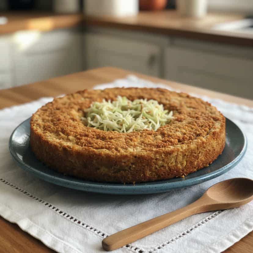 Foto deliciosa de Torta de Repolho pronta para servir - Tortas Salgadas
