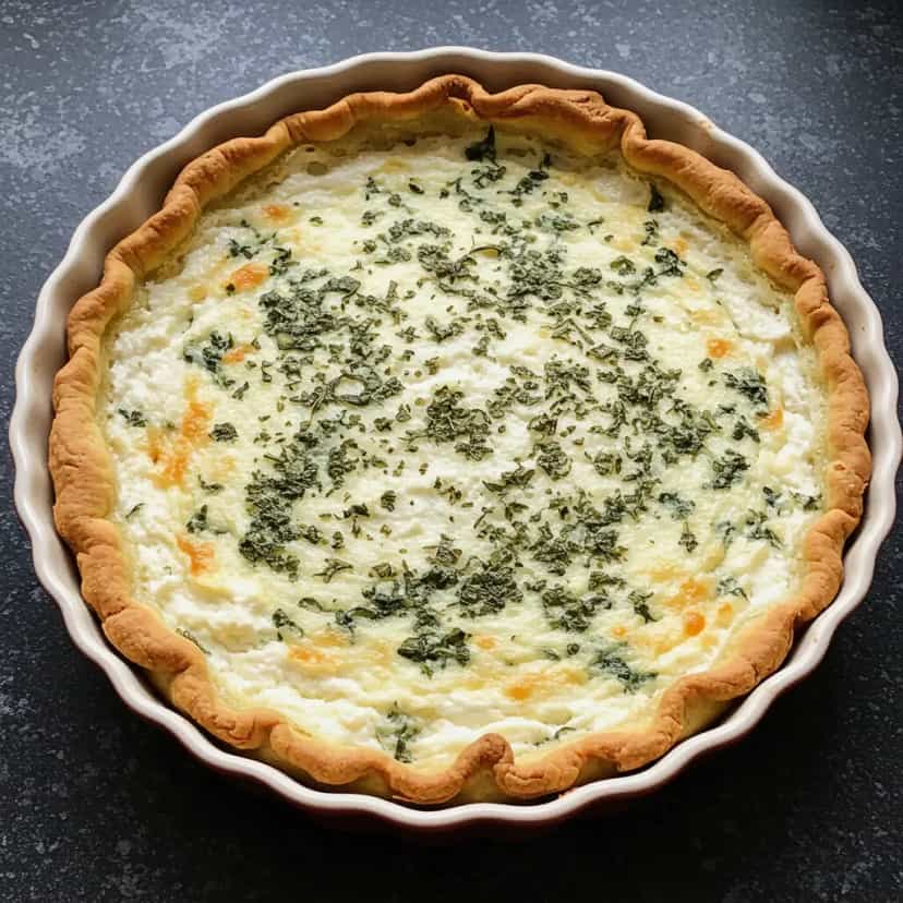 Foto deliciosa de Torta de Sardinha pronta para servir - Peixes & Frutos do Mar