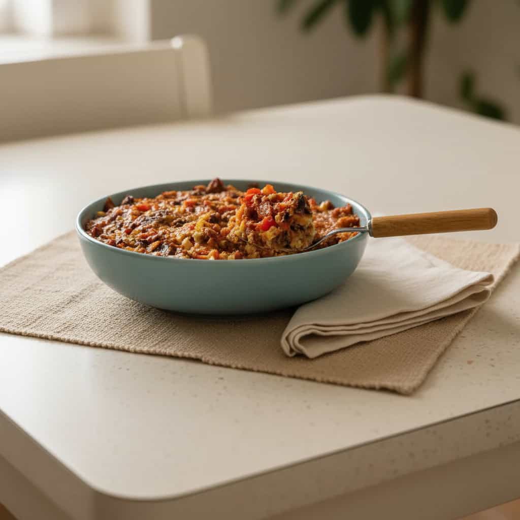 Torta de Sardinha Caseira