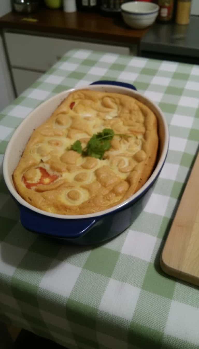 Foto deliciosa de Torta de Siri cremosa com Legumes pronta para servir - Tortas Salgadas