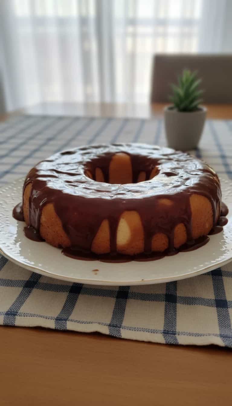 Foto deliciosa de Torta de Sorvete de Chocolate pronta para servir - Doces Gelados & Sorvetes