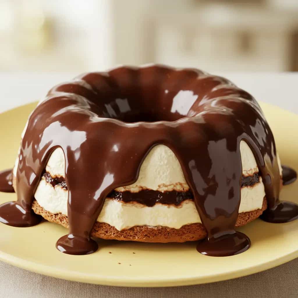 Torta de Sorvete de Chocolate