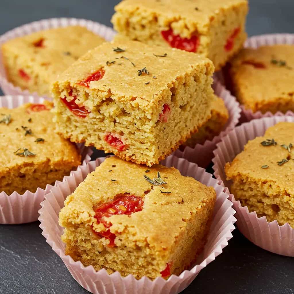 Torta de Tomate e Ervilha